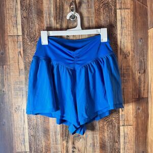 OFFLINE by Aerie‎ Blue Flowy Active Skort – Size L